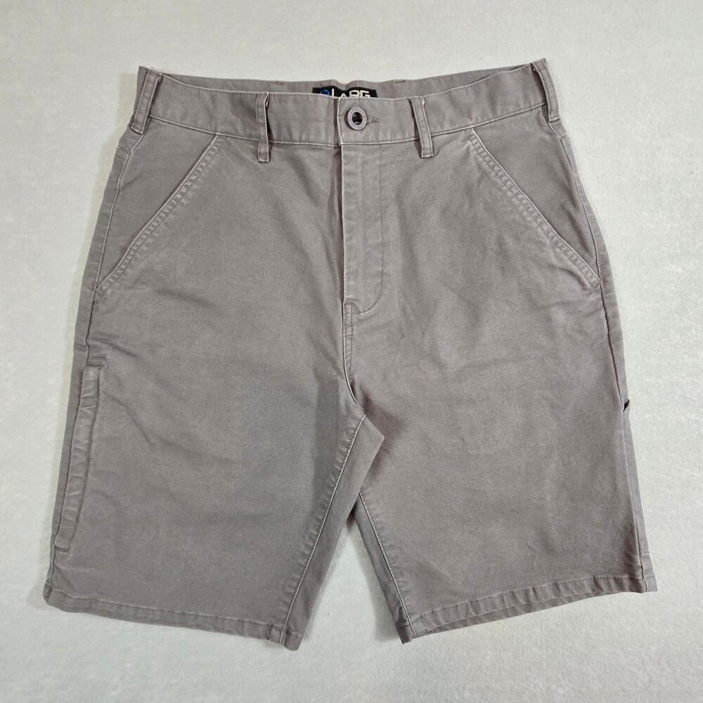 LA Police Gear Everyday Joe Men's Gray Cotton Stretch Shorts 30"W x 9"L